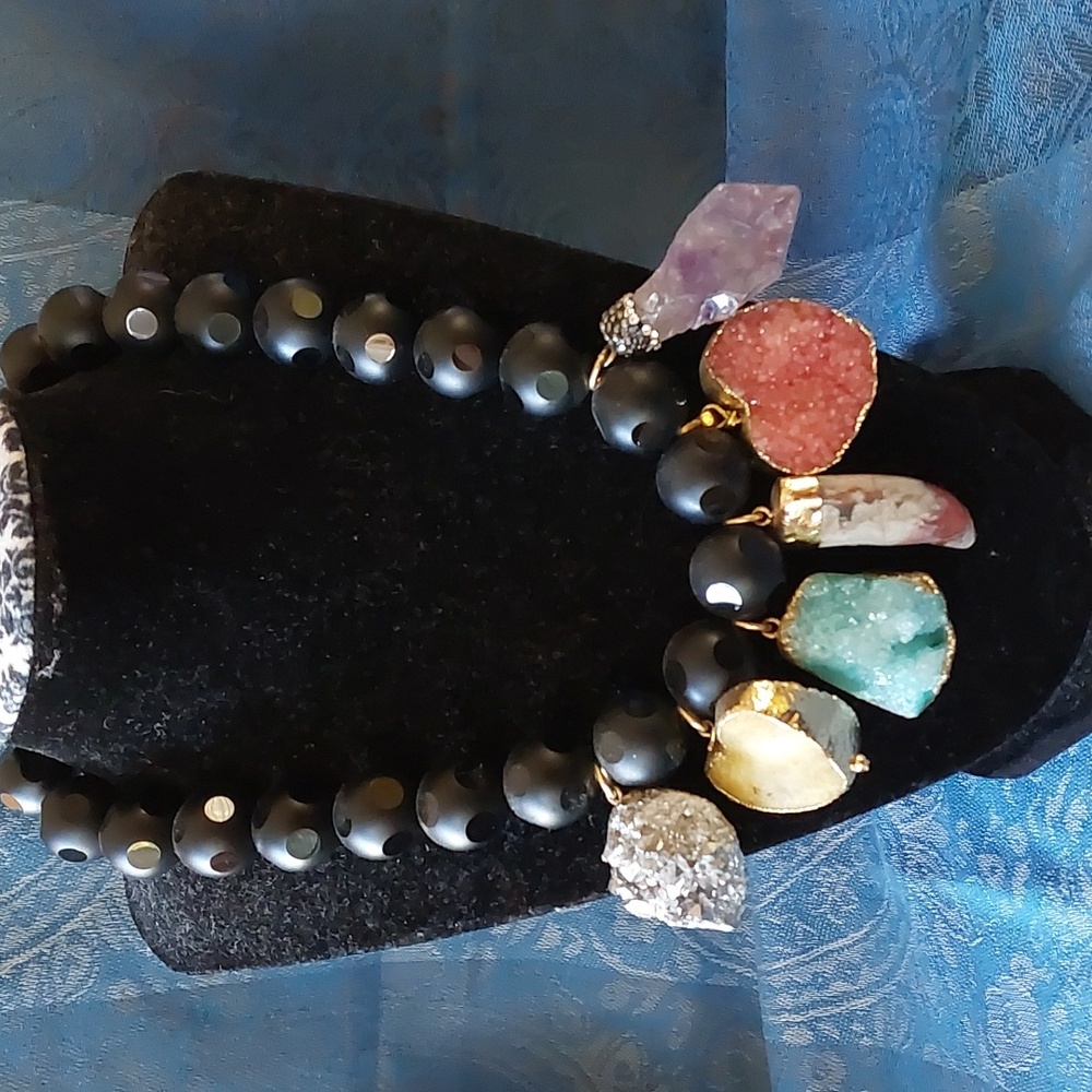 Beautiful stone necklace